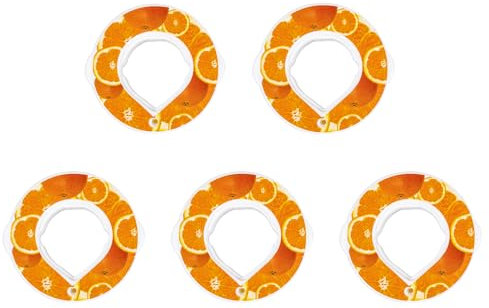 DENZYF Lot de 5 Capsules de Saveur Gout Pods, Gourde avec Gout Air Gourde Pods Saveur Approprié pour Gourde Air Bouteille (Oranges Saveur Pods)