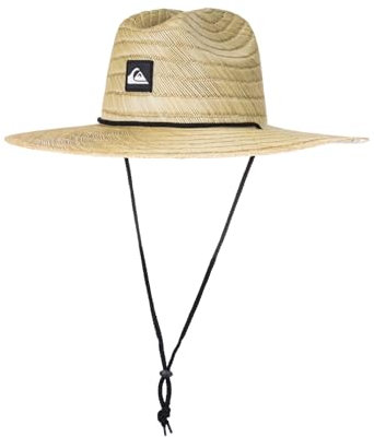 Quiksilver Pierside - Sombrero de Paja para Hombre, Color Beige, Talla L/XL