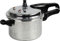 Aluminium Pressure Cooker with Induction Base Multiple Sizes Flat Base Cooks Quickly & Evenly for Indian Cooking (3 Litres)