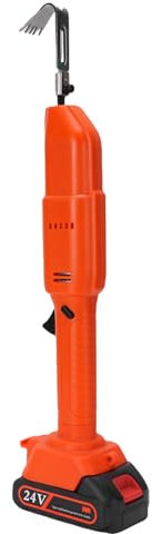 Haofy Houe électrique, Outil de Jardinage Portatif sans Fil pour Le Désherbage, la Maison, Les Bonsaïs et Les pelouses. Petit, adapté à Une Large Gamme D'applications (Prise UE)