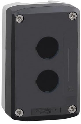 Schneider Electric Harmony XALD Leergehäuse, XALD02 | Kunststoff, 2 horizontale Bohrungen 22mm