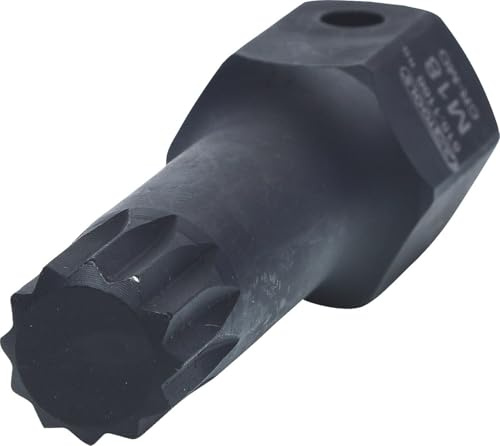 KS Tools 515.1166 1/2 DUODRIVE Spezial-Kraft-Bit-Stecknuss XZN, M18,78mm lang