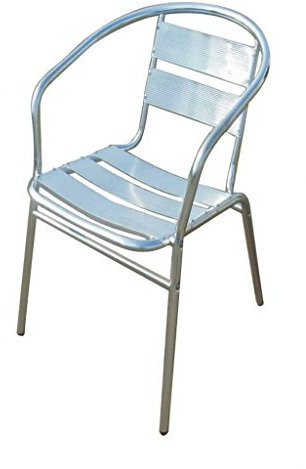 SupaGarden Aluminium Stacking Garden Furniture Chair