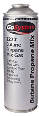 Gosystems Butane Propane 277G Mixed Gas Cartridge - Silver