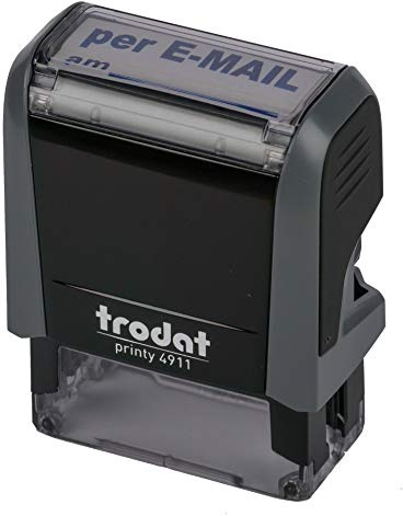 Trodat Printy 4911 grau EMAIL AM BLAU