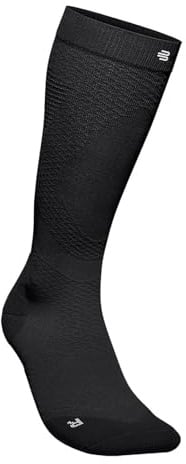 BAUERFEIND Run Ultralight Compression Socks, Woman, schwarz, L, 41-43