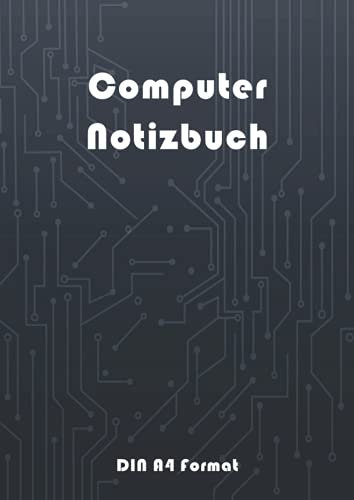 Computer Notizbuch: Aufschreiben ist besser als merken | DIN A4