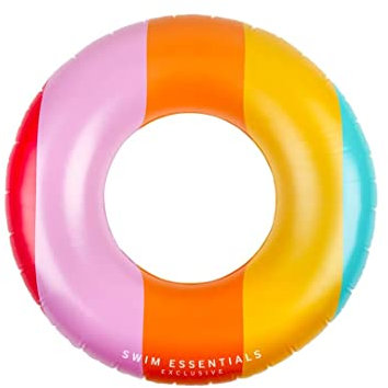 Swim Essentials Regenbogen-Schwimmring
