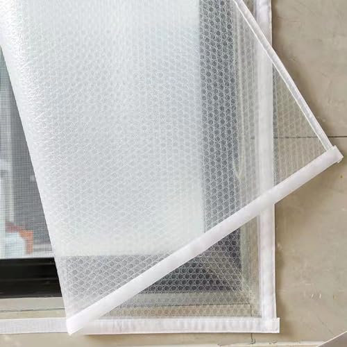 Trousse D'isolation de Fenêtre,Thermique Isolation Phonique Rideau,Bache de Protection Film D'isolation de Fenêtre,Film pour Vitres Intimité,pour Portes Maison,Personnalisable (70x100cm)