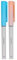 schreibwerk Tintenroller - 2er Set - Tintenschreiber für Rechts- und Linkshänder - Linienstärke 0,5 mm dünn - rosa, blau