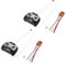 Vadillo 2X 5CH 27Mhz Carte de Récepteur du Contrôleur à Distance + Télécommande pour SystèMe de Radio Jouet pour Wagon-Citerne RC