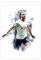 Harry Kane – Fußball-Poster, Leinwand-Poster, Schlafzimmer-Dekor, Sportlandschaft, Büro, Raumdekoration, Geschenk, ungerahmt, 20 x 30 cm