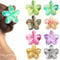 YeahBoom 8 Pezzi Mollette Capelli Donna Grande,Fermagli per Capelli a Fiore,Pinze per Capelli Fiori Clip Artiglio,Antiscivolo Plastica Mollette Capelli per Donne e Ragazze Capelli Spessi