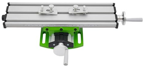 MINRS Kreuztisch Frästisch Koordinatentisch Schraubstock Querschlitten Arbeitstisch Bohrtisch Support Multifunktions-Arbeitstisch Fräsen Arbeiten Kreuzschiebetisch Koordinatentisch Bohrtisch 395x88mm