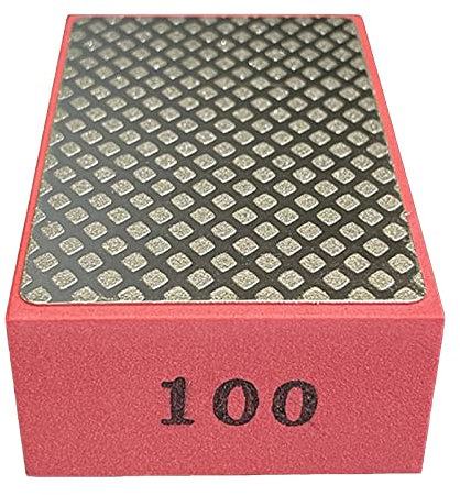 Diamant Handpolierpad Für Holz Metall Glas Fliesen Keramik Schleifen 90 X 55 Mm Körnung 60 100 200 Langlebiges Schleifpad