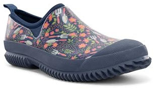Western Chief Womens Neoprene Slip On Shoes Waterproof Rubber, Insulated Lining, Self Cleaning Outsole, Comfortable Memory Foam Insole, Easy Pull On Loops, Garden Tools, 9