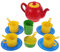 Toyvian 1 Set Simulated Tea Set Caterpillar Caterpillars Wind up Bath Mini Mini Decorations Tableware Mini Kit Combination Tea Cup Pop Plastic