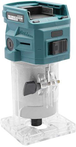Fresatrice per legno compatta per la lavorazione del legno, fresatrice a batteria, 28000 giri/min, blu, 3,54 x 3,15 x 7,09 in per mobili, lavorazione del legno