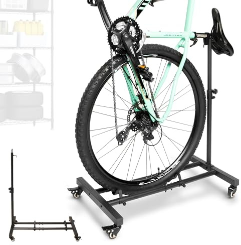 CHIROS Soporte Bicicletas Suelo Vertical Aparca Bicis de Suelo Casa Garaje
