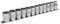 Sealey Ak2695 Socket Set 12Pc 1/2Sq Drive 6Pt Walldrive Metric