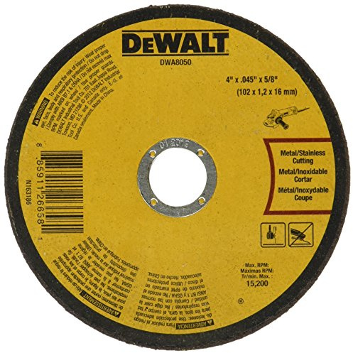 DEWALT DWA8050 4 x .045 x 5/8 T1 Cutting