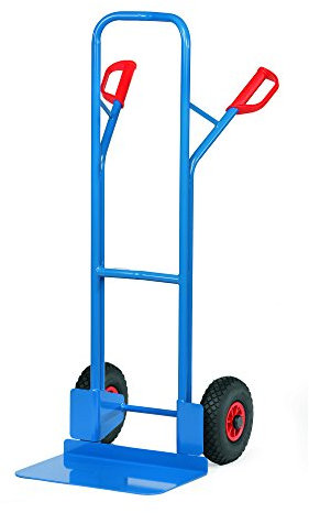 Fetra Transportgeräte mcacpcrb4 Schubkarren Räder Gummi-A11, 300 kg Belastung, 19 kg Gewicht, 580 mm Breite x 1300 mm Höhe