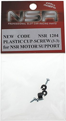 NSR Zubehör 801204 Plastic Cup+Screw (3+3) for NSR Motor Support