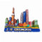 3D Shanghai China Kühlschrankmagnet, Haus & Küche Dekoration Magnet Aufkleber Shanghai China Kühlschrank Magnet Reise Souvenir Geschenk