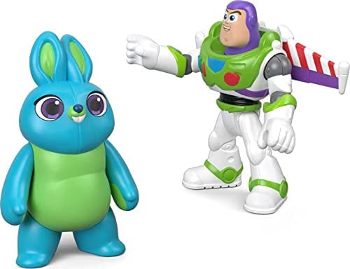 Les Enfants Peuvent Recréer Leurs Scènes Préférées du Film de Disney Pixar Toy Story 4 avec Ce Pack Imaginext Incluant Les Figurines de Buzz L’Éclair et de Bunny !