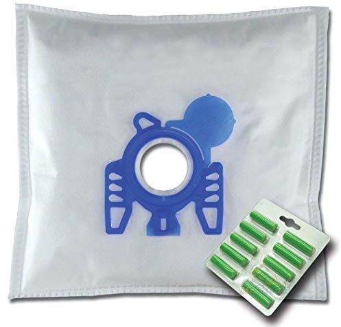 10 x Mr.Clean Staubsaugerbeutel + 10 Duftstäbe geeignet für Miele Gala Gold Graphito: S4 Green Magic: 2000 Greenstar: S4211 Grünes Kreuz