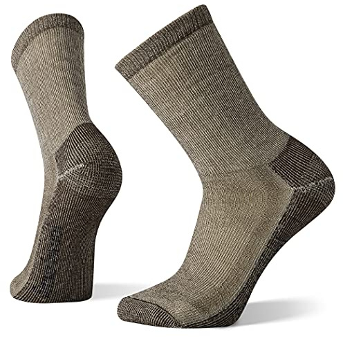 SmartWool Men's Hike Classic Edition Full Cushion Crew Socks, Chestnut, Large