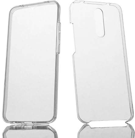 Max Power Digital Funda 360º para móvil Xiaomi Redmi 8/Redmi 8A Silicona Transparente - Carcasa Resistente Full Body Delantera y Trasera Doble Cara Completa Entera (Xiaomi Redmi 8/Redmi 8A)