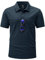 YSENTO Herren Poloshirts Kurzarm Polohemd T Shirts Golf Polo Slim Fit Tennis Polo T-Shirts mit Tasche(Marine,3XL)