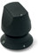 CG94 Manopola nera Piano Cottura Con Ghiera E Molla opera Compatibile 133.0042.247