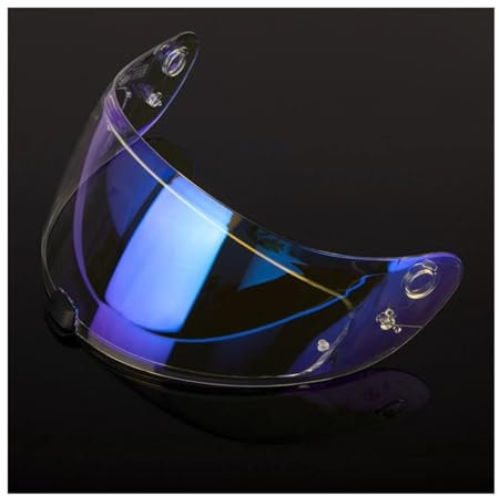 SteFik Visiera del Ca-SCO del Motociclo Compatible with H-JC HJ-20-M C-70 IS-17 Protezione UV Parabrezza Visiera del Ca-SCO del Motociclo Lenti del Ca-SCO,Casco per Moto