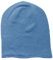 Mississhop 381 Feinstrick Kaschmir-Gemisch Beanie Mütze Slouch/XXL Schal/Handschuhe Blau Einheitsgroesse Muetze