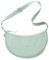 LARKSON Crossbody Bag Damen & Herren Mint - Solveig Medium - Umhängetasche im Halbmond Style - Halbrunde Schultertasche - Moon Bag Design - Wasserabweisend