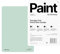 Hemway - Peel & Stick Sample for Our Interior Paint - Light Sea Green | A5 Damage-Free, Accurate Colour Swatch | Test Our Matt Finishes for Interior Decor | Easy to use and eco-friendly