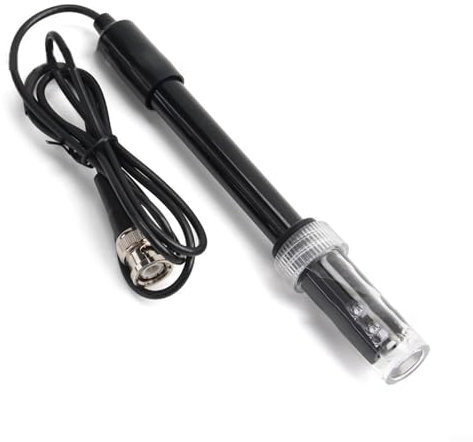 Détecteur de culture hydroponique pH fiable, design robuste, réponse rapide (noir)