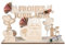 MINISONA Perlenhochzeit Geschenke,30.Hochzeitstag Geschenke,Perlenhochzeit Deko,Geschenk zum 30.Hochzeitstag,30 Jahre Hochzeit Geschenk für Frau Mann Paare