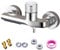 Grifo Termostatico Ducha, Grifo Ducha Mezclador Mezclador Termostatico de Ducha Grifo Ducha Termostatico de 2 Salidas Grifo de Ducha Termostatico de Latón Accesorios de Baño