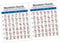 BESTonZON Mandolin Chord Chart Diagram Plate Paper for Mandolin Beginners Lightweight and Portable Professional Chord Training Guide