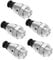 HOMSFOU 5Pcs Pressure Cooker Exhaust Valve Pressure Limiting Safety Relief Valve for Efficient Steam Release Easy Installation Compatible with Various Models Essential Replacement