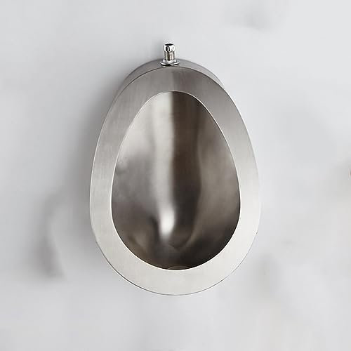 Urinario de acero inoxidable para baño de hombres, uso residencial y público, ideal para escuelas, centros comerciales y otras instalaciones