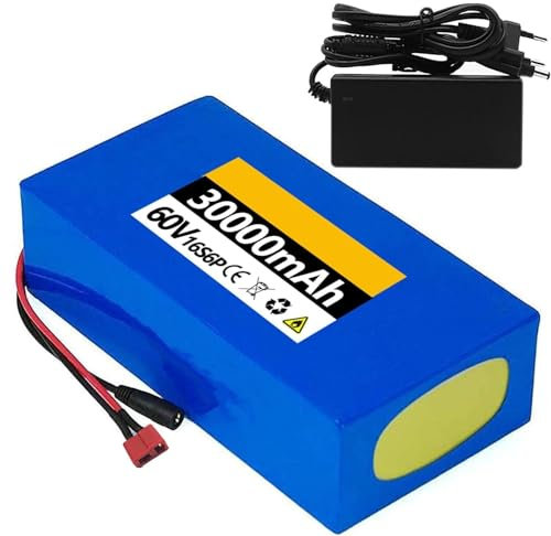 Batterie Lithium-ION 36/48/52/60 V for vélo électrique (20/50/800/1000 W)(T,52V 30AH)