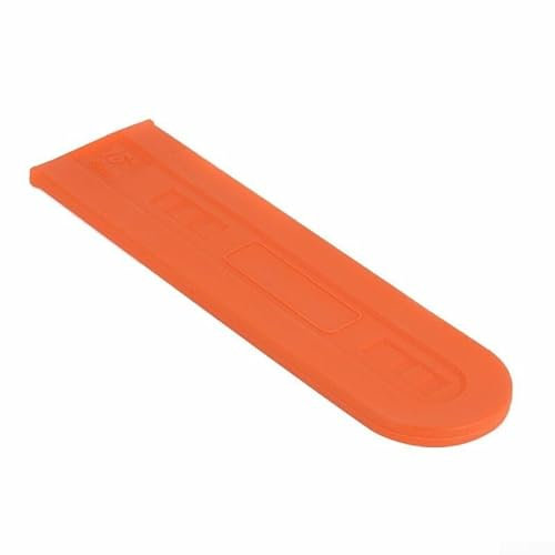ZWEquipint Chainsaw Bar Cover Protector Scabbard Guide Plate,For 14-16 Inch Chain Saw Orange Plastic Sheath,For Agriculture