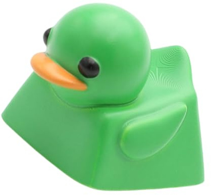 ESC-Tastenkappe, farbige Cartoon-Ente, kreative Tastenkappen für mechanische Tastaturen, ESC-Tasten, Dekorationen, 1 x Enten-Tastenkappe