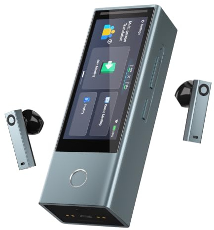 Timekettle X1 Meeting Interpreter Hub – KI-Übersetzer ohne App & Abo, kostenlose Lifetime-Updates, 52 Sprachen, Simultanübersetzung für Meetings