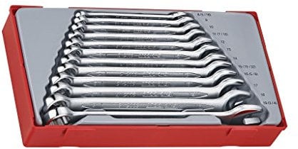 Teng TT1236Metric Combination Spanner Set (12 Pieces)