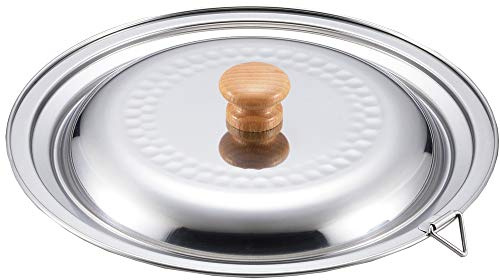 Deckel für Yukihira Pfanne, Edelstahl, 20 cm und 22 cm, (Japan-Import)